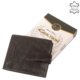 Men's wallet with gift box black Giultieri SCJ124