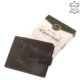 Pánska peňaženka s darčekovým boxom čierna Giultieri SCJ37