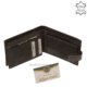 Men's wallet with gift box black Giultieri SCJ37