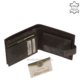 Мъжки портфейл с подаръчна кутия черен Giultieri SCJ67