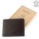 Portefeuille pour hommes avec boîte-cadeau noir GreenDeed CVT7411B