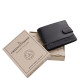 Men's wallet in gift box black GreenDeed REC09/T