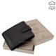 Men's wallet in gift box black GreenDeed SGV1021/T