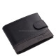 Férfi pénztárca díszdobozban fekete-szürke GreenDeed REC1021/T