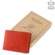 Portofel bărbătesc cu cutie cadou roșu GreenDeed CVT102