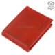 Pánská peněženka s dárkovým boxem červená GreenDeed CVT7411B