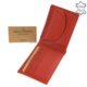 Portofel bărbătesc cu cutie cadou roșu GreenDeed CVT7411S