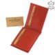 Men's wallet with gift box red GreenDeed CVT7412S
