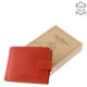 Men's wallet in a gift box red GreenDeed CVT9641 / T