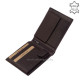 Férfi pénztárca díszdobozban sötétbarna-világosbarna GreenDeed SGV1021