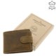 Men's wallet GreenDeed OP102 / T brown