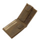 Men's wallet small genuine leather brown GreenDeed GHD102/T