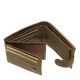 Men's wallet small genuine leather brown GreenDeed GHD102/T