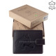Férfi pénztárca lófej mintával fekete LFE1021/T