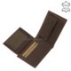 Men's wallet natural brown leather GreenDeed CY09