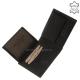 Férfi pénztárca RFID védelemmel fekete GreenDeed DOP09