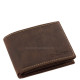 Men's wallet with RFID protection GreenDeed ABH1021 brown