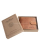 Herrepung med RFID-beskyttelse GreenDeed ABH1021/T cognac