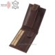 Men's wallet with RFID protection GreenDeed brown BR102 / T