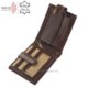 Portefeuille homme avec protection RFID GreenDeed marron BR6002L / T