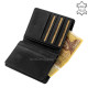 Férfi pénztárca RFID védelemmel fekete GreenDeed DOP01