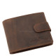 Pánská peněženka lovecká kožená hnědá GreenDeed MHN1021/T