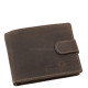 Férfi pénztárca vadászbőr sötétbarna GreenDeed MHN1027/T