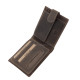 Férfi pénztárca vadászbőr sötétbarna GreenDeed MHN1027/T