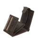 Pánská peněženka lovecká kožená tmavě hnědá GreenDeed MHN6002L/T