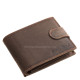 Férfi pénztárca valódi bőr barna GreenDeed BHS1021/T