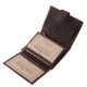 Férfi pénztárca valódi bőr barna GreenDeed BHS5401/T
