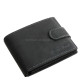 Férfi pénztárca valódi bőr fekete GreenDeed BHS1021/T
