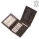 Herren Geldbörse Echtleder dunkelbraun SLP123