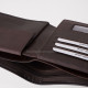 Men's wallet made of genuine leather, brown color La Scala BMS1027/T