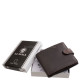 Men's wallet made of genuine leather, brown color La Scala BMS1027/T
