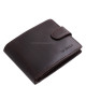 Men's wallet made of genuine leather brown La Scala CVF1021/T