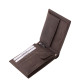 Portefeuille homme en cuir véritable, couleur marron La Scala SFH1021