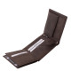 Portefeuille homme en cuir véritable, couleur marron La Scala SFH1021