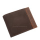 Férfi pénztárca valódi bőrből barna VESTER SVV9641