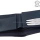 Pánska peňaženka z pravej kože Corvo Bianco MCB09 / T modrá