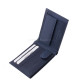 Heren portemonnee van echt leer Corvo Bianco MCB102 blauw