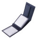 Heren portemonnee van echt leer Corvo Bianco MCB102 blauw