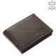 Men's wallet made of genuine leather Corvo Bianco MCB1021 brown