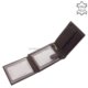 Men's wallet made of genuine leather Corvo Bianco MCB1021 brown