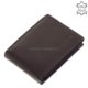 Moška denarnica iz pravega usnja Corvo Bianco MCB1021 črna