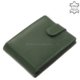 Men's wallet made of genuine leather Corvo Bianco MCB1021 / T dark green