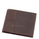 Muški novčanik od prave kože u smeđoj poklon kutiji Lorenzo Menotti AFM1021