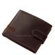 Portfel męski ze skóry naturalnej w brązowym pudełku upominkowym Lorenzo Menotti LOR6002L/T