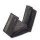Portefeuille pour homme en cuir véritable dans une boîte cadeau noir Lorenzo Menotti AFL102/T