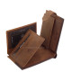 Moška denarnica iz pravega usnja v darilni škatli svetlo rjava Lorenzo Menotti AFL1027/T